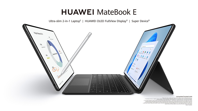 هواوي تسلط الضوء على الحاسوب المحمول( HUAWEI MateBook E)